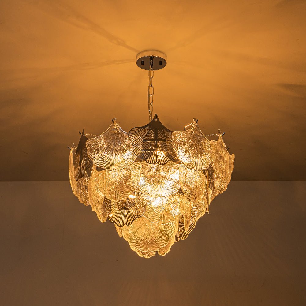 Yrring Postmodern luxury Glass Chandelier