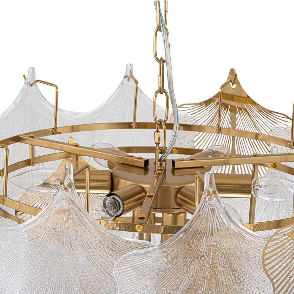 Yrring Postmodern luxury Glass Chandelier
