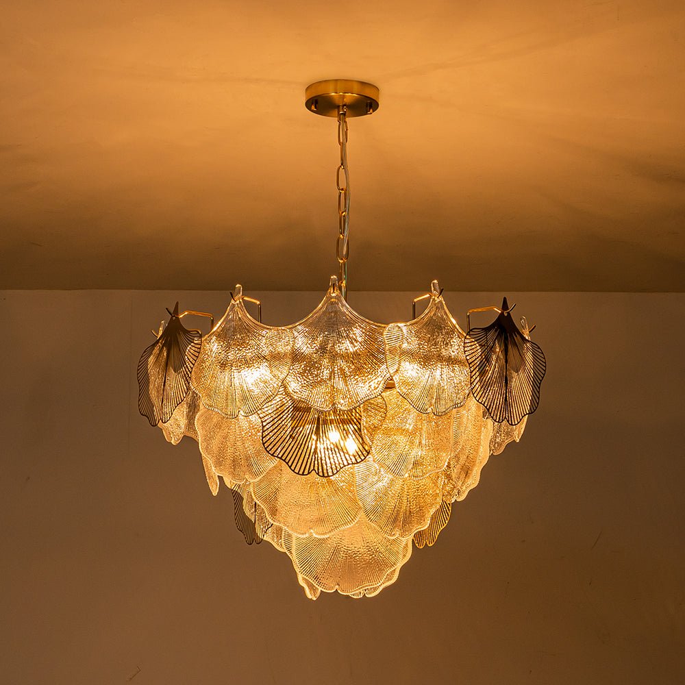Yrring Postmodern luxury Glass Chandelier