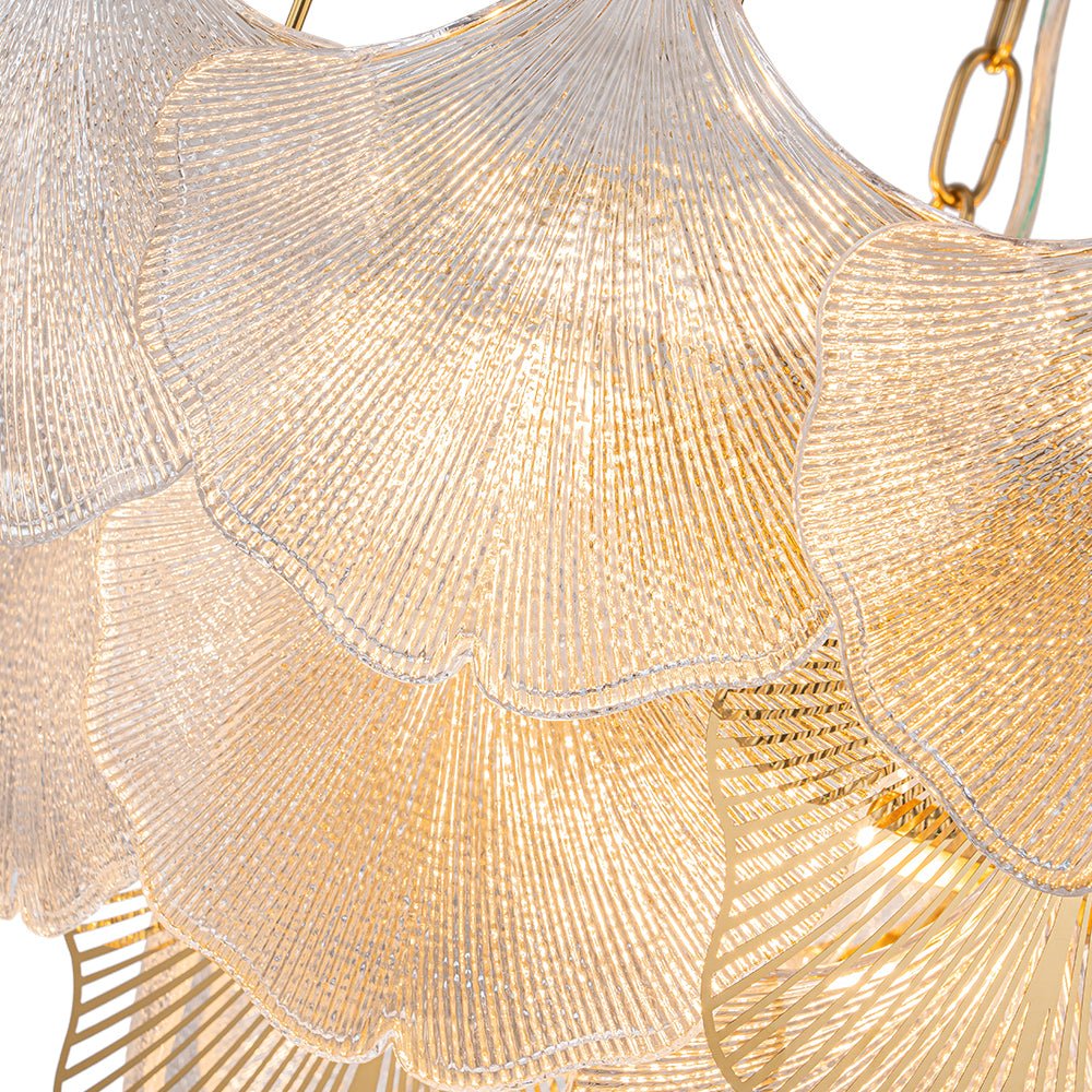 Yrring Postmodern luxury Glass Chandelier