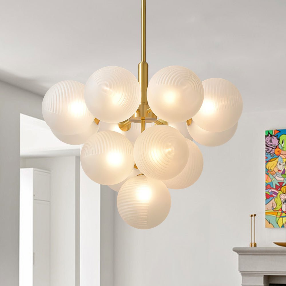 Nimbu Individual Creativity Glass Chandelier