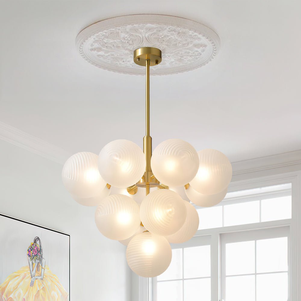 Nimbu Individual Creativity Glass Chandelier