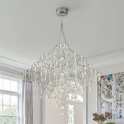 Mjolkuvum Galaxy Glam Luxury Starlight Crystal Chandelier