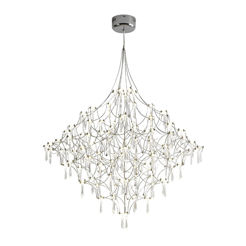 Mjolkuvum Galaxy Glam Luxury Starlight Crystal Chandelier