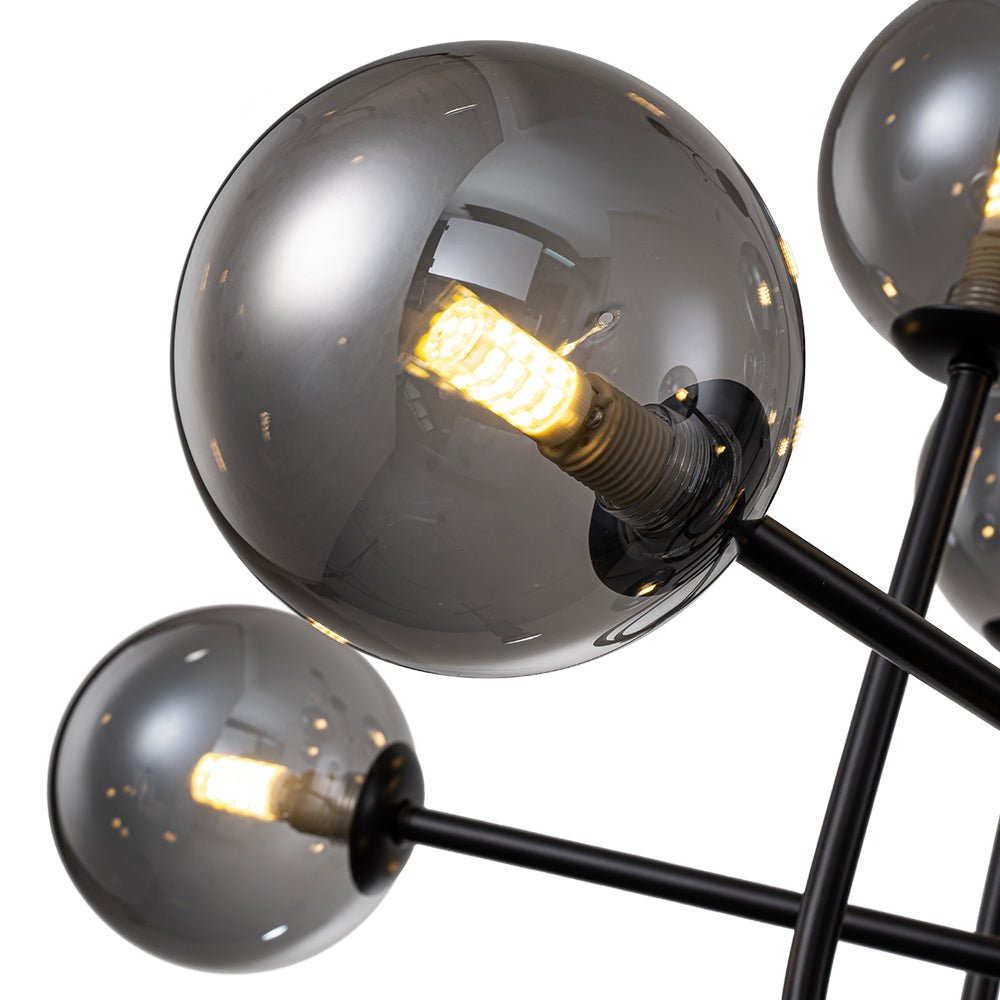Tindra Modern Sputnik Glass Chandelier