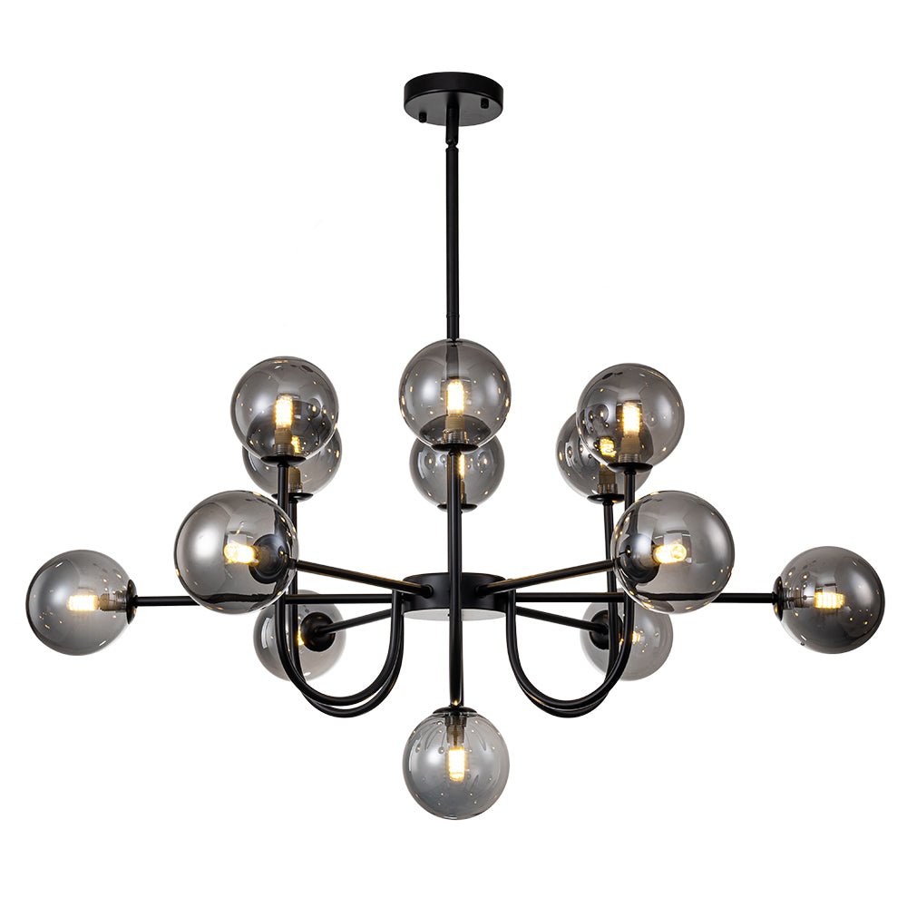 Tindra Modern Sputnik Glass Chandelier
