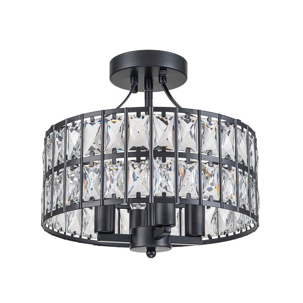 Nordunix Modern Glam Crystal Ceiling Light