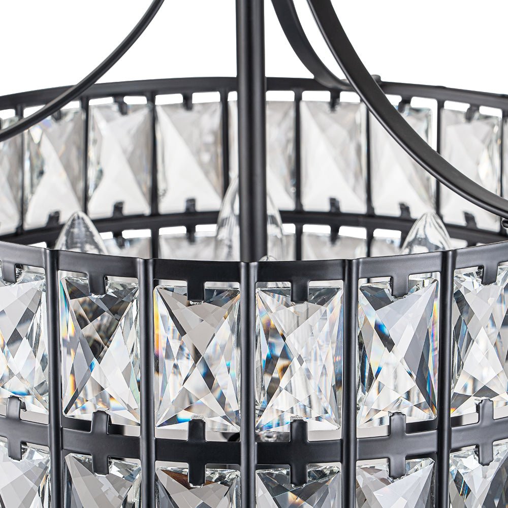 Nordunix Modern Glam Crystal Ceiling Light
