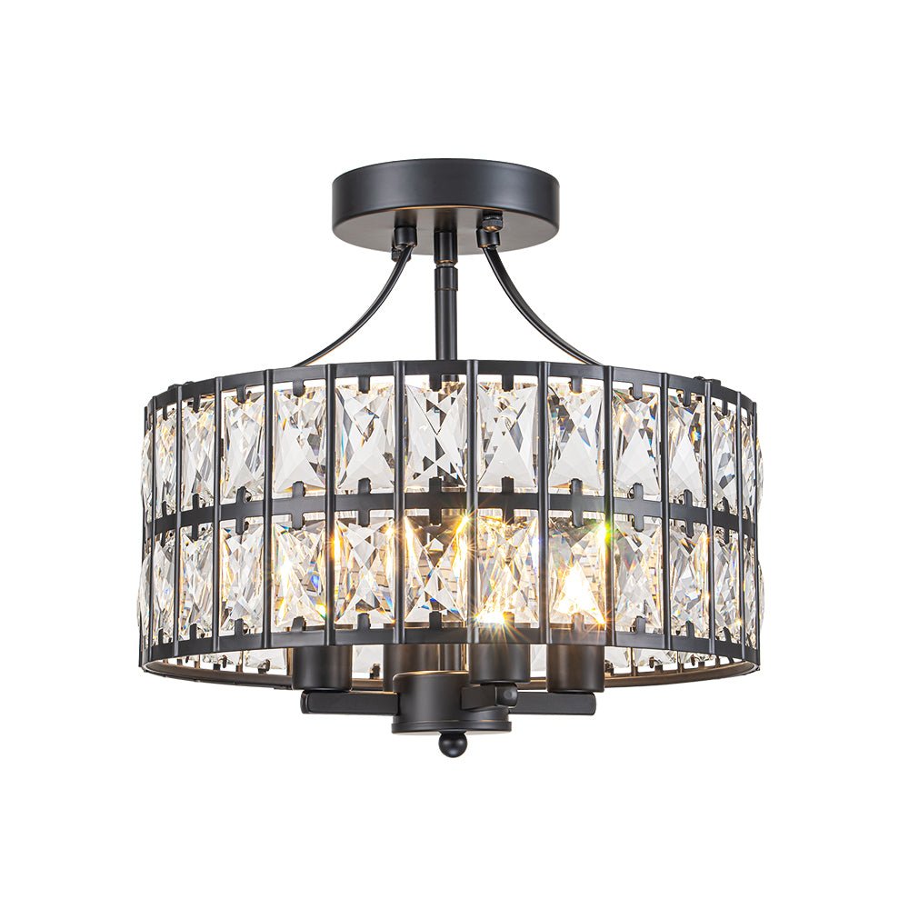 Nordunix Modern Glam Crystal Ceiling Light