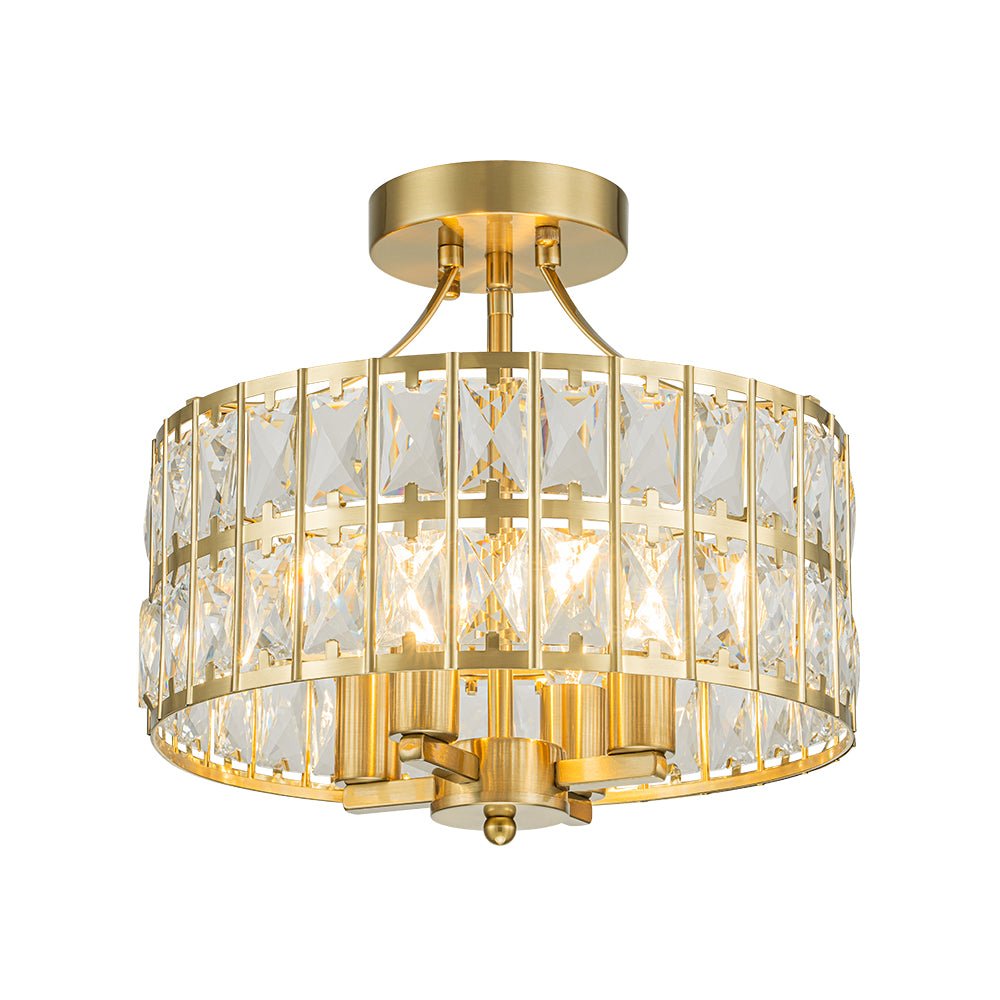 Nordunix Modern Glam Crystal Ceiling Light