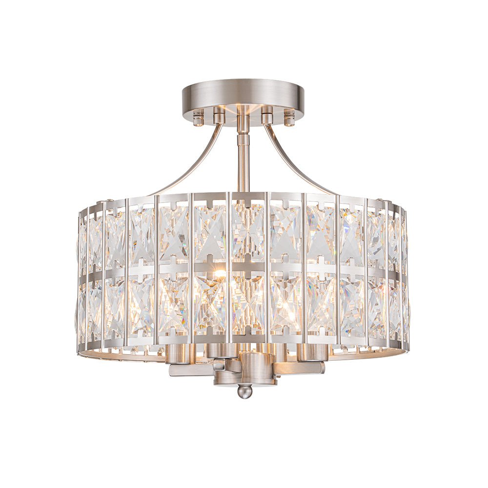 Nordunix Modern Glam Crystal Ceiling Light