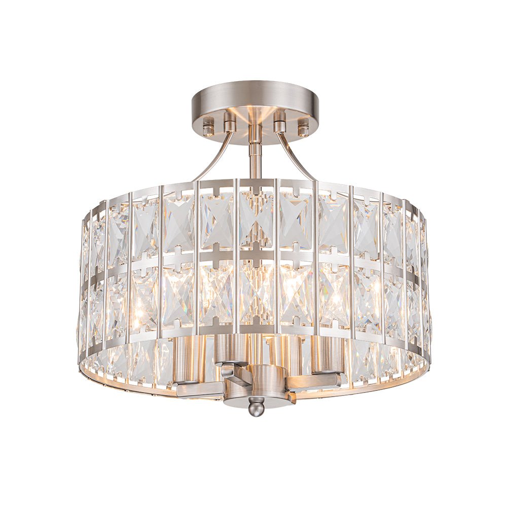 Nordunix Modern Glam Crystal Ceiling Light