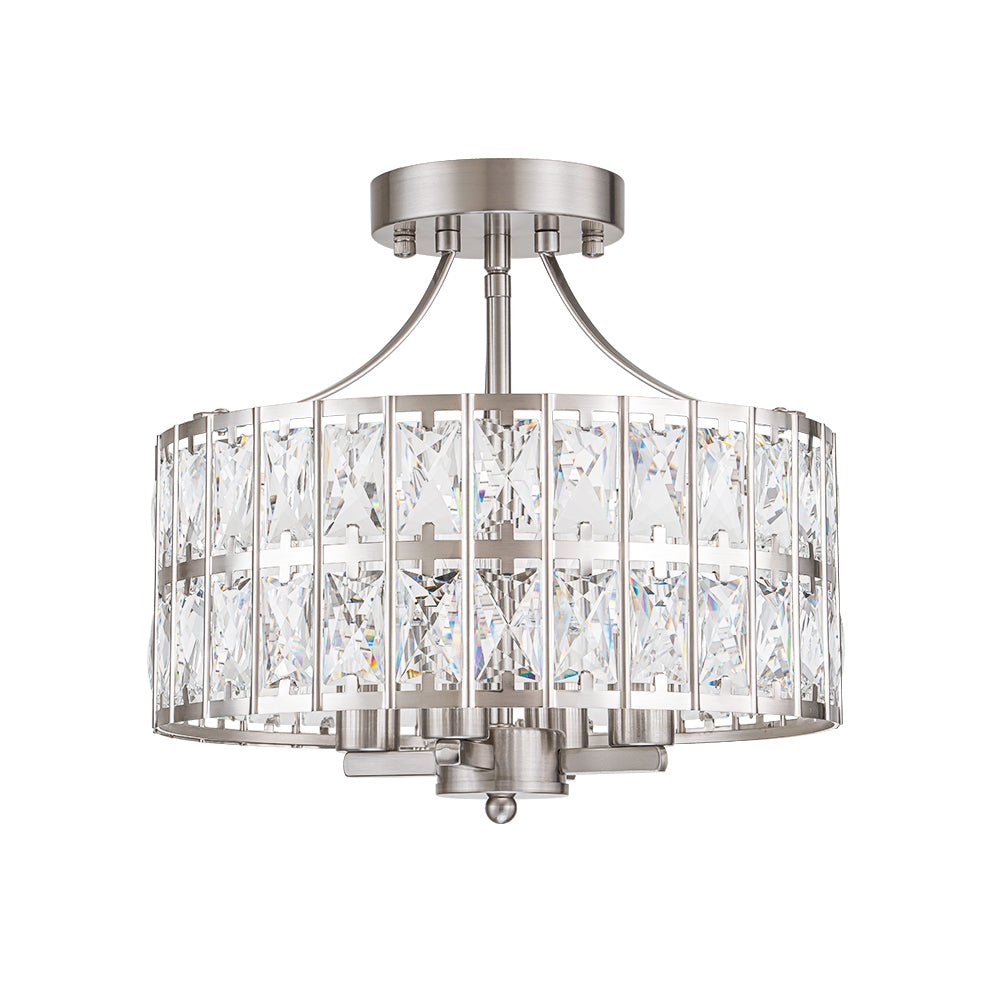 Nordunix Modern Glam Crystal Ceiling Light