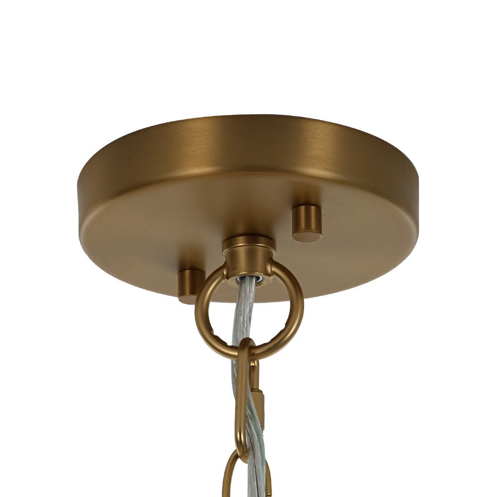 Plotuvyr Glam Tiered Bubble Clear Glass Chandelier