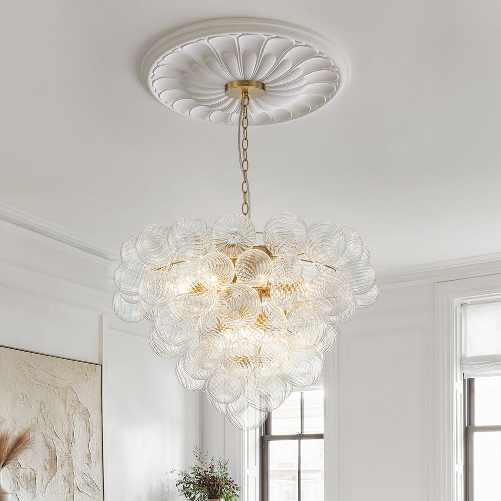 Vindur Postmodern luxury Glass Chandelier