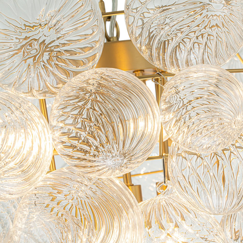 Vindur Postmodern luxury Glass Chandelier