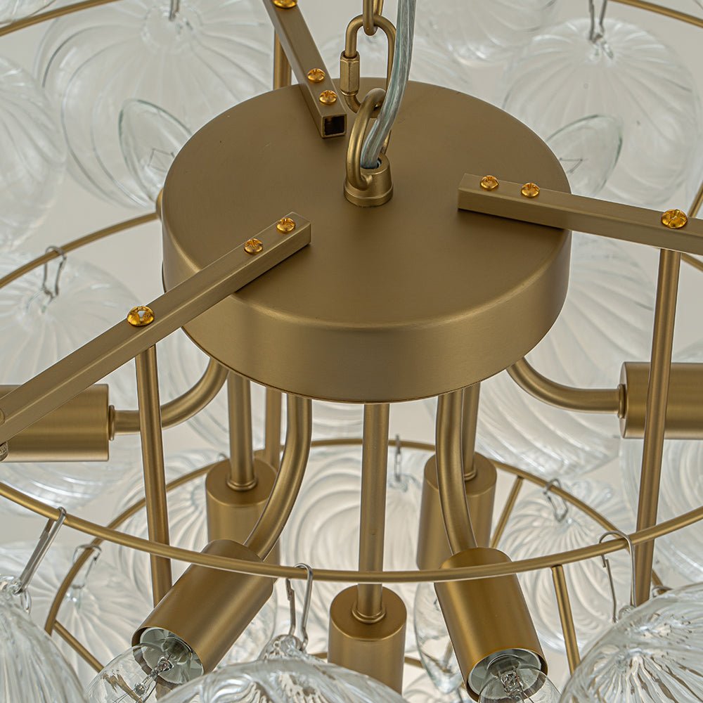 Vindur Postmodern luxury Glass Chandelier