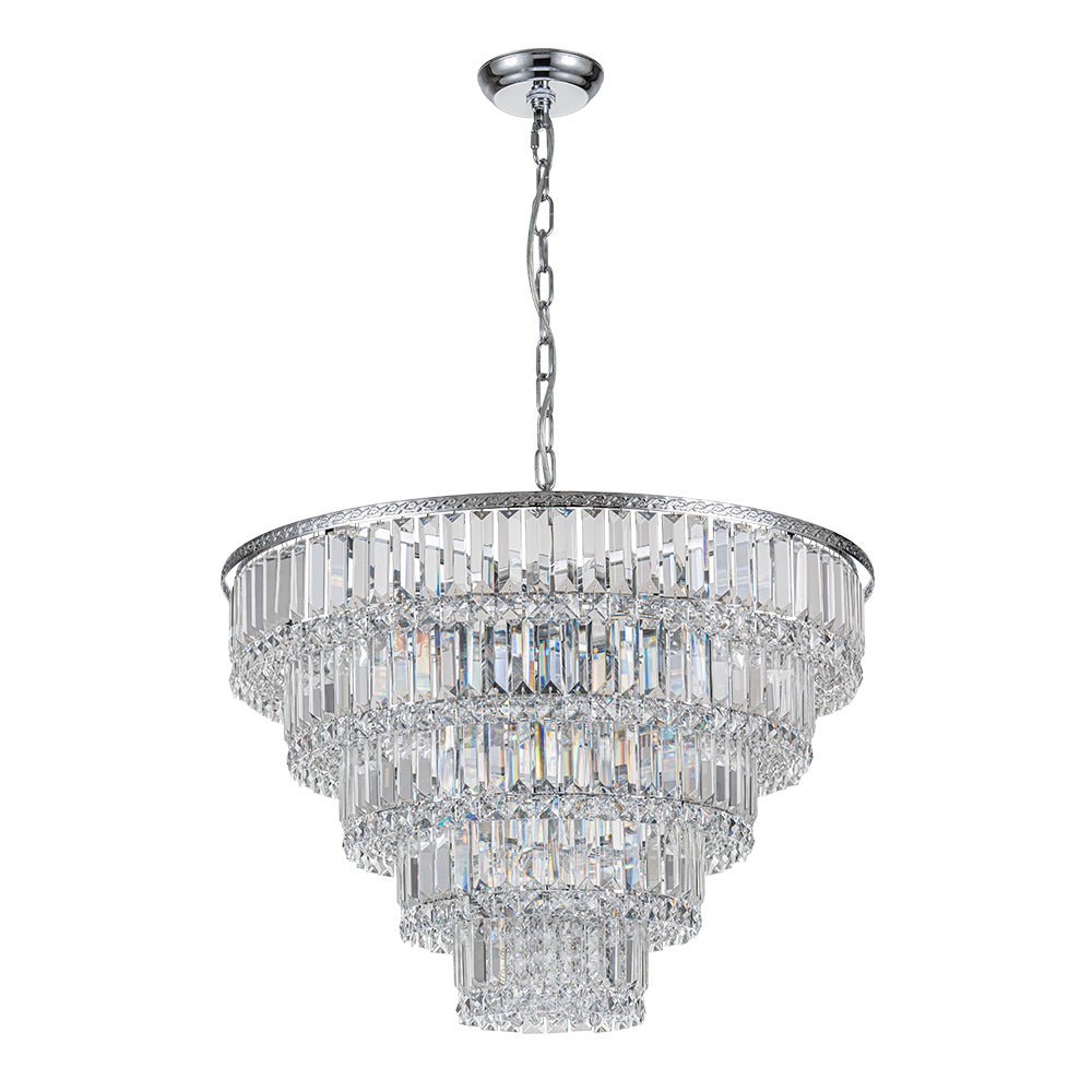 Himin Luxe Metal Crystal Chandelier