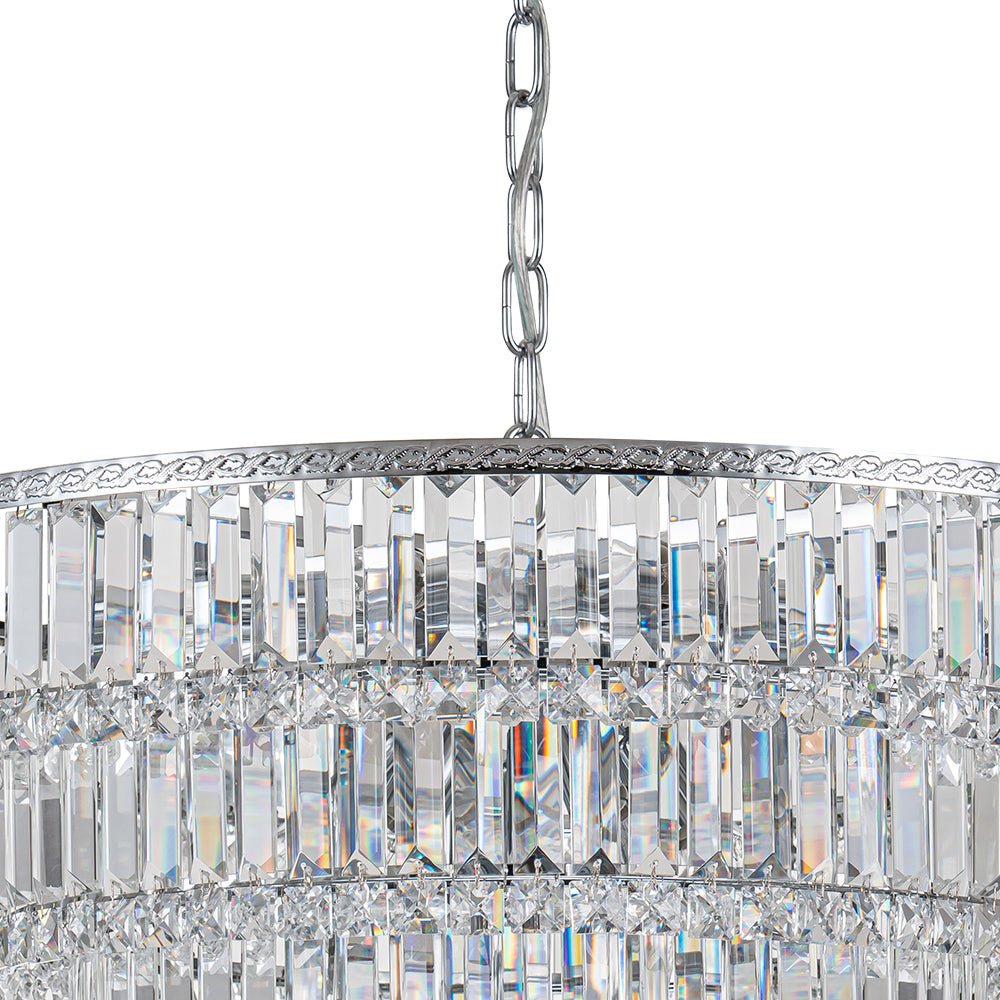 Himin Luxe Metal Crystal Chandelier
