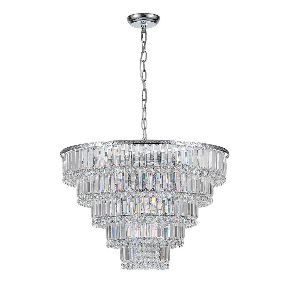 Himin Luxe Metal Crystal Chandelier