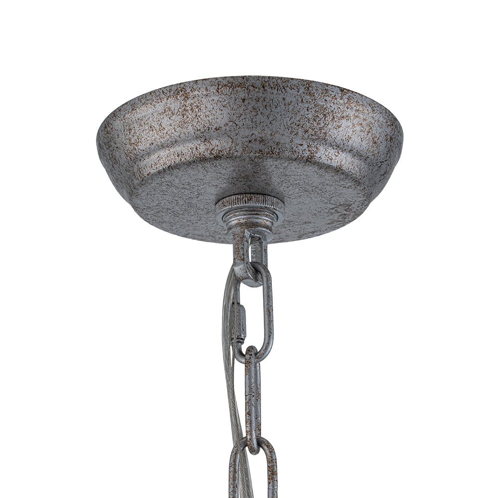 Jarnbrj Glam Shabby Chic Globe Crystal Chandelier