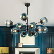 Plotur Tiered Globe Sputnik Glass Chandelier