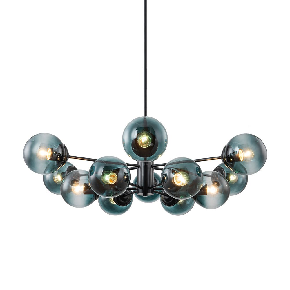 Plotur Tiered Globe Sputnik Glass Chandelier