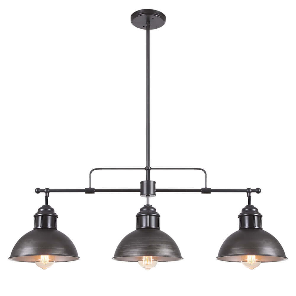 Vesara Industrial Metal Dome Pendant