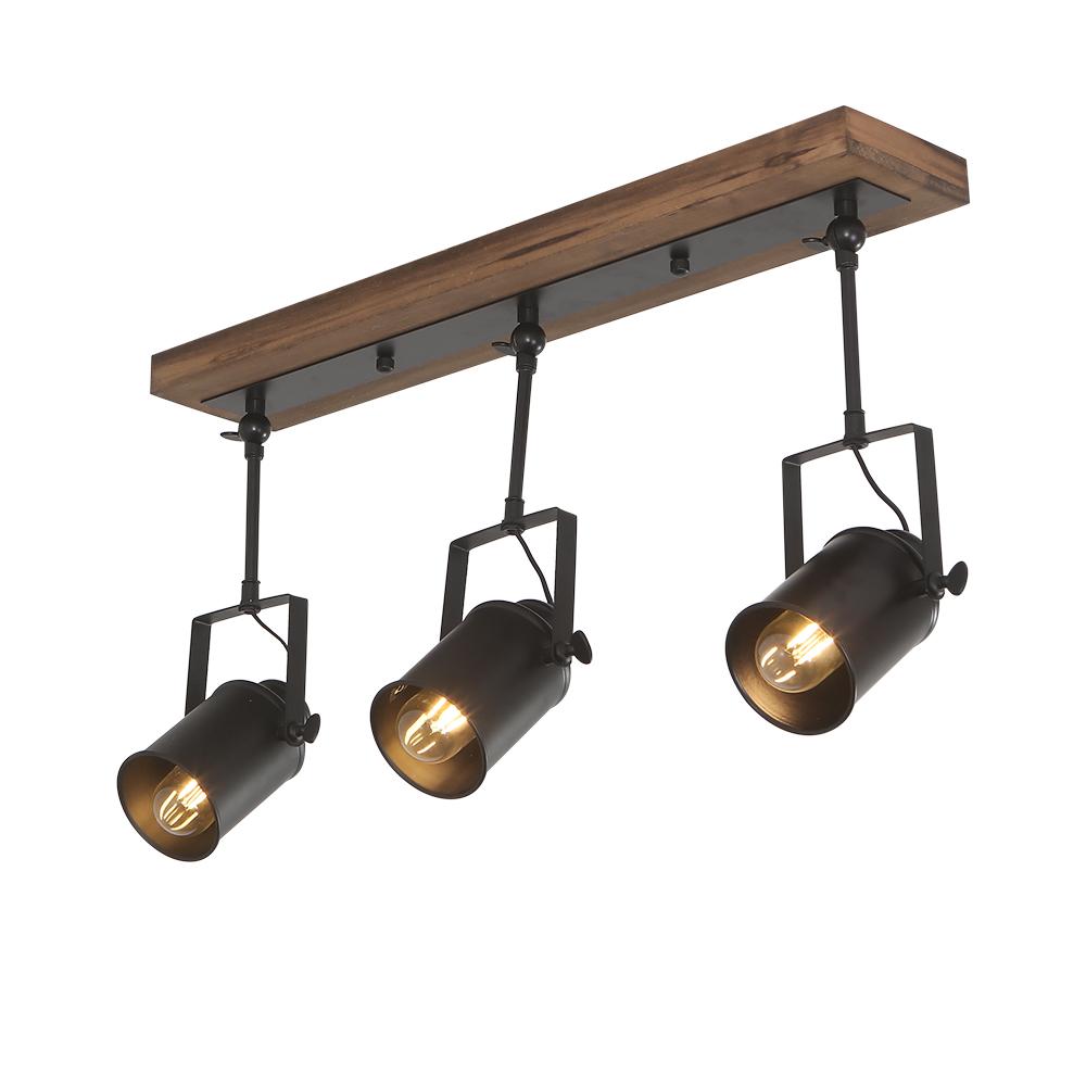Urne Industrial Metal Semi Flush Track Light