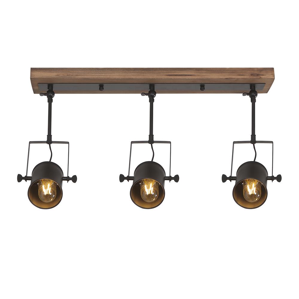Urne Industrial Metal Semi Flush Track Light