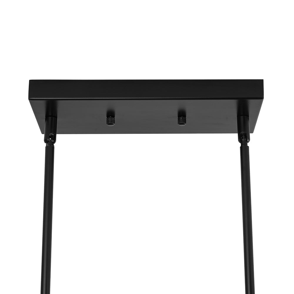 Ulfuvyx Industrial Rectangular Metal Chandelier
