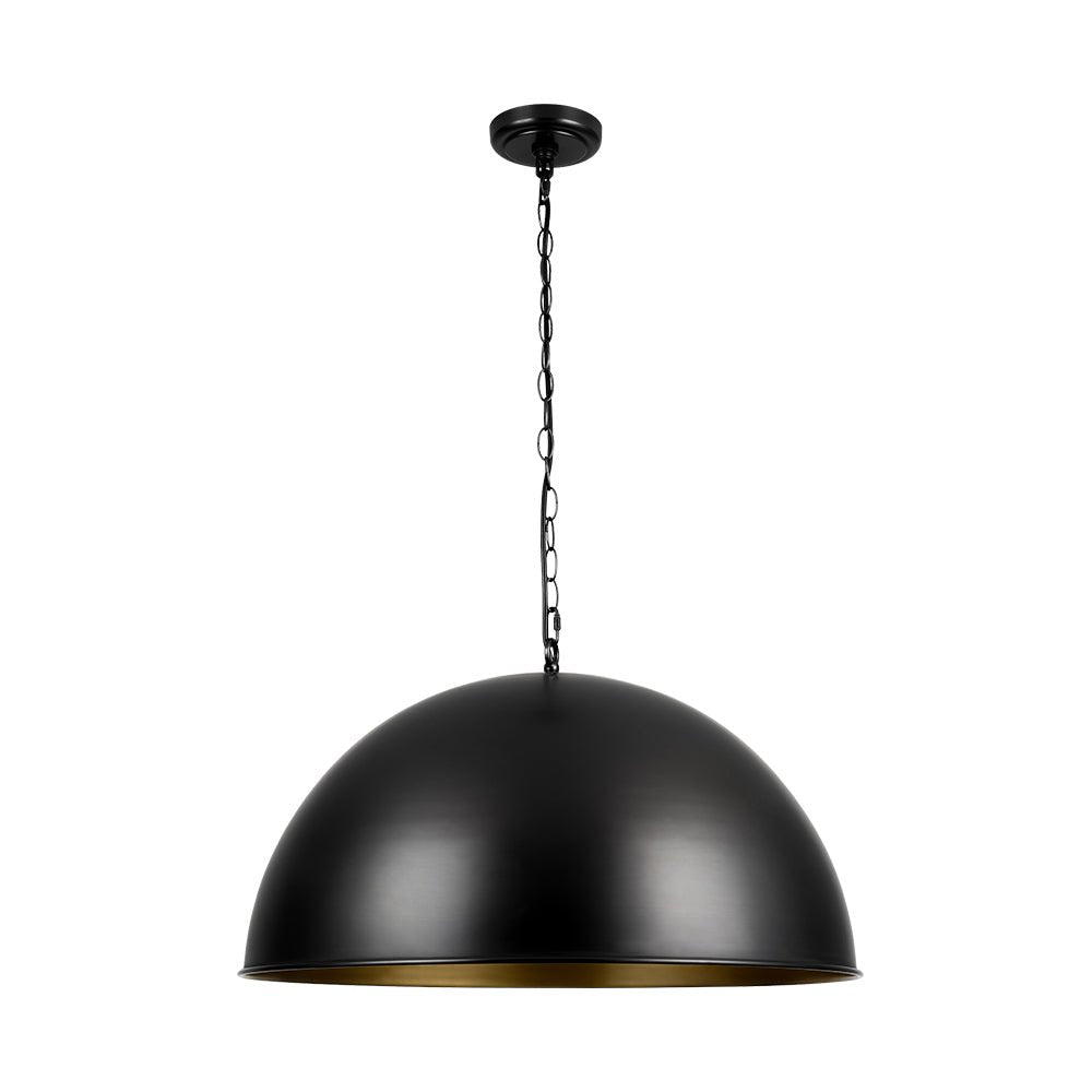 Aevuvyx Industrial Farmhouse Oversized Metal Pendant Light