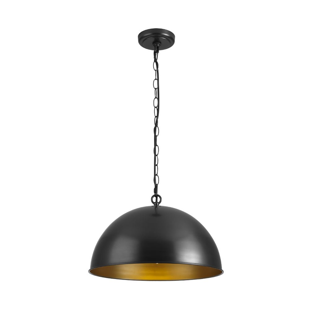 Aevuvyx Industrial Farmhouse Oversized Metal Pendant Light