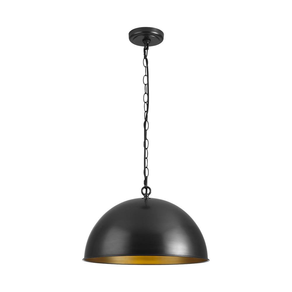 Aevuvyx Industrial Farmhouse Oversized Metal Pendant Light