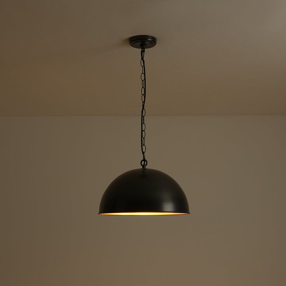 Aevuvyx Industrial Farmhouse Oversized Metal Pendant Light