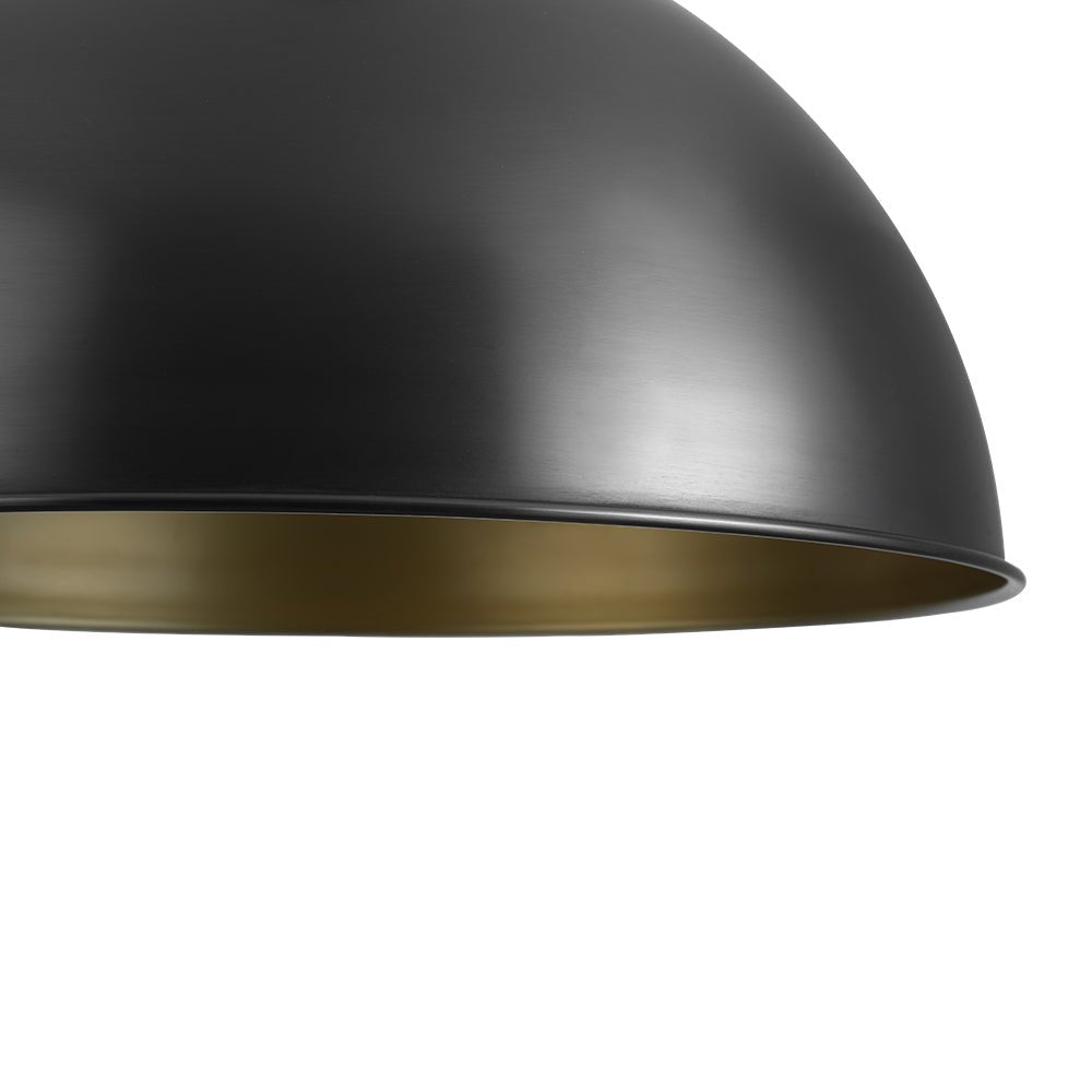 Aevuvyx Industrial Farmhouse Oversized Metal Pendant Light