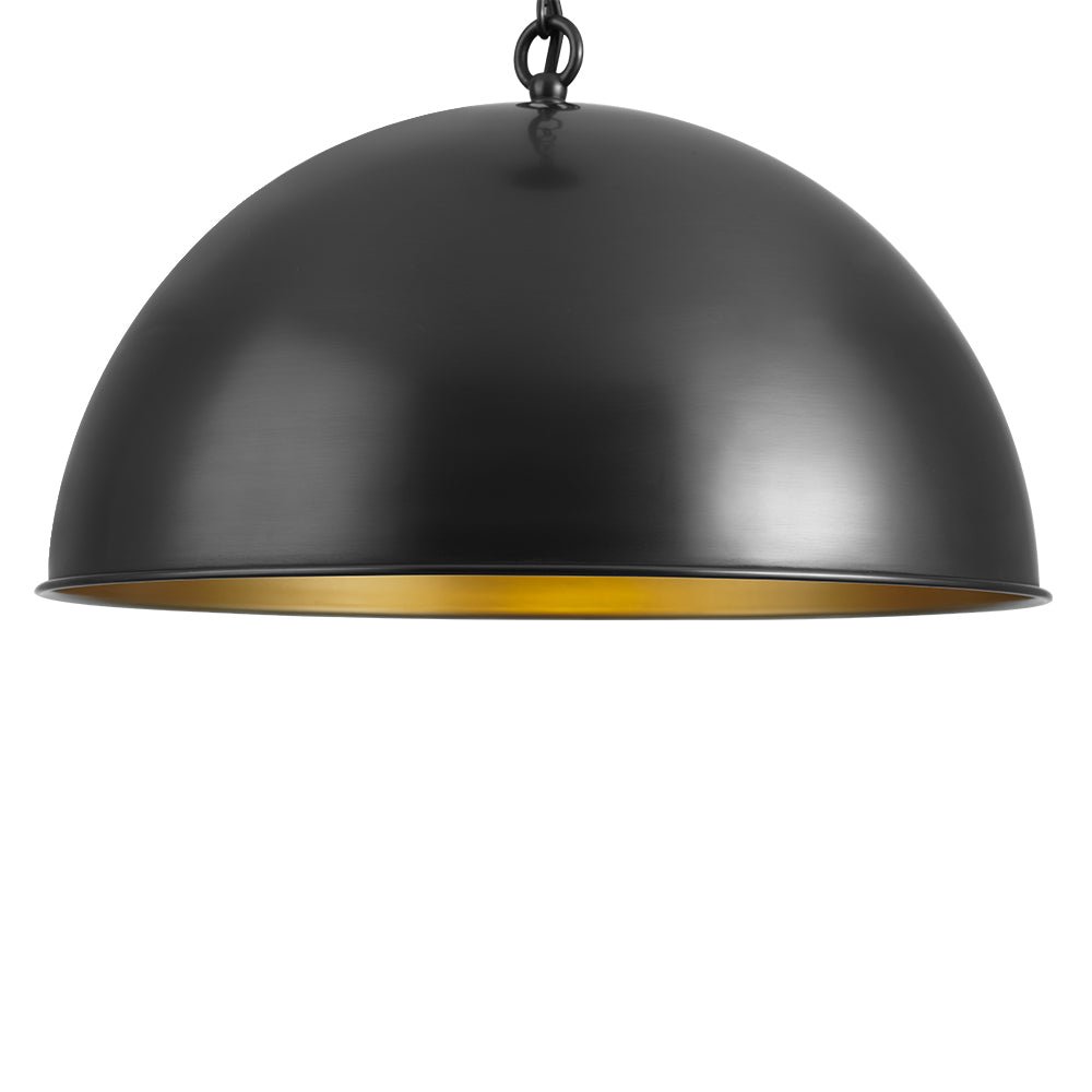 Aevuvyx Industrial Farmhouse Oversized Metal Pendant Light