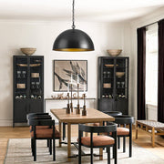 Aevuvyx Industrial Farmhouse Oversized Metal Pendant Light