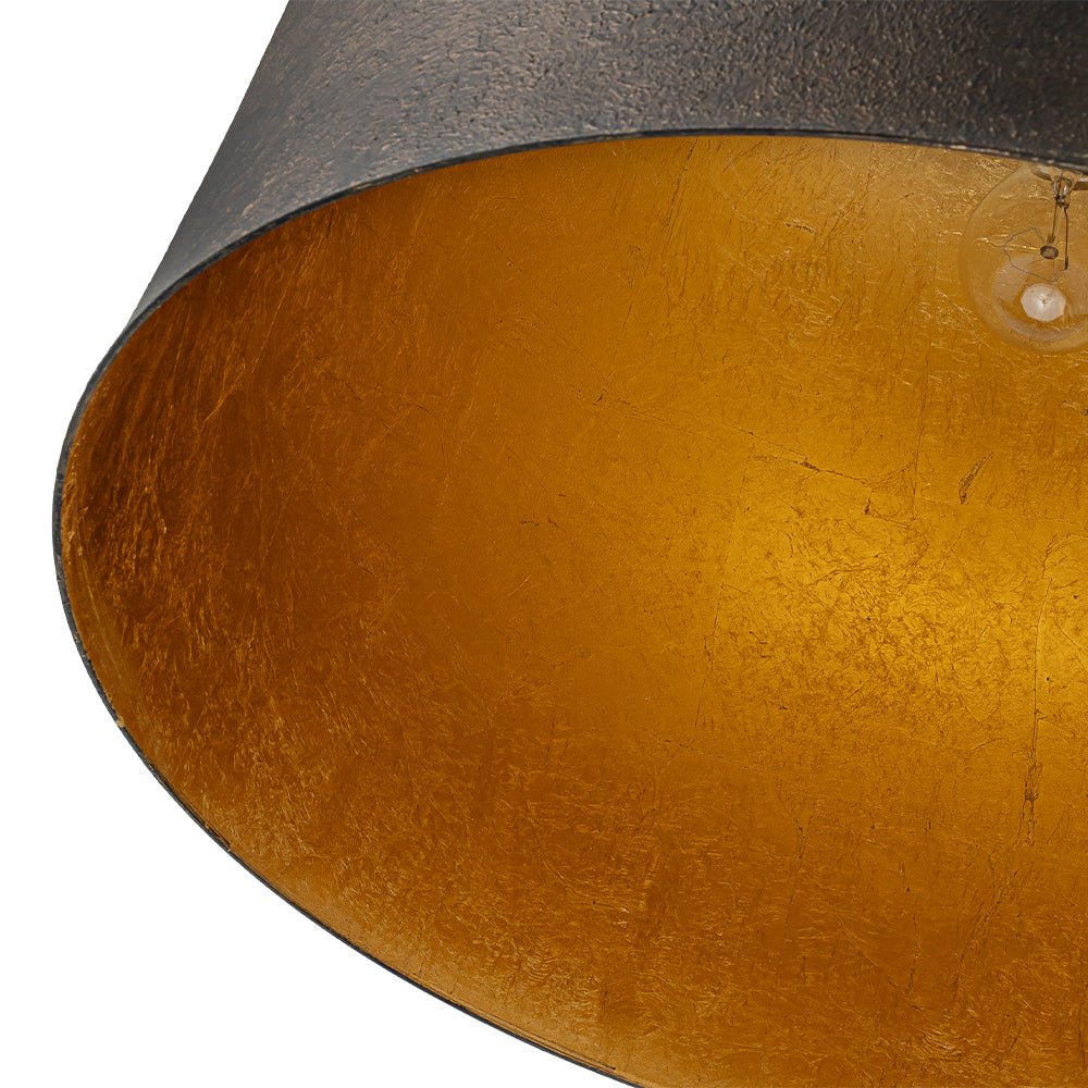 Alvsang Industrial Oversized Metal Pendant Light
