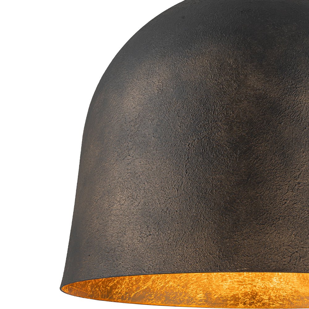 Alvsang Industrial Oversized Metal Pendant Light