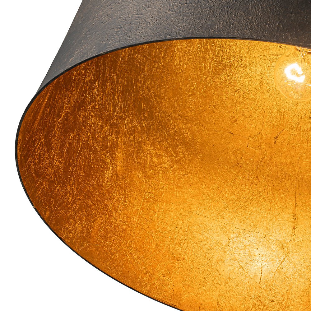 Alvsang Industrial Oversized Metal Pendant Light