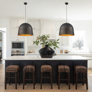 Alvsang Industrial Oversized Metal Pendant Light