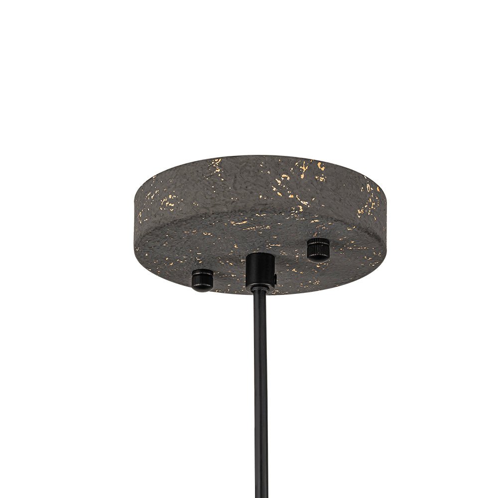 Lunari Industrial Metal Dome Pendant Light - Lamp Copper