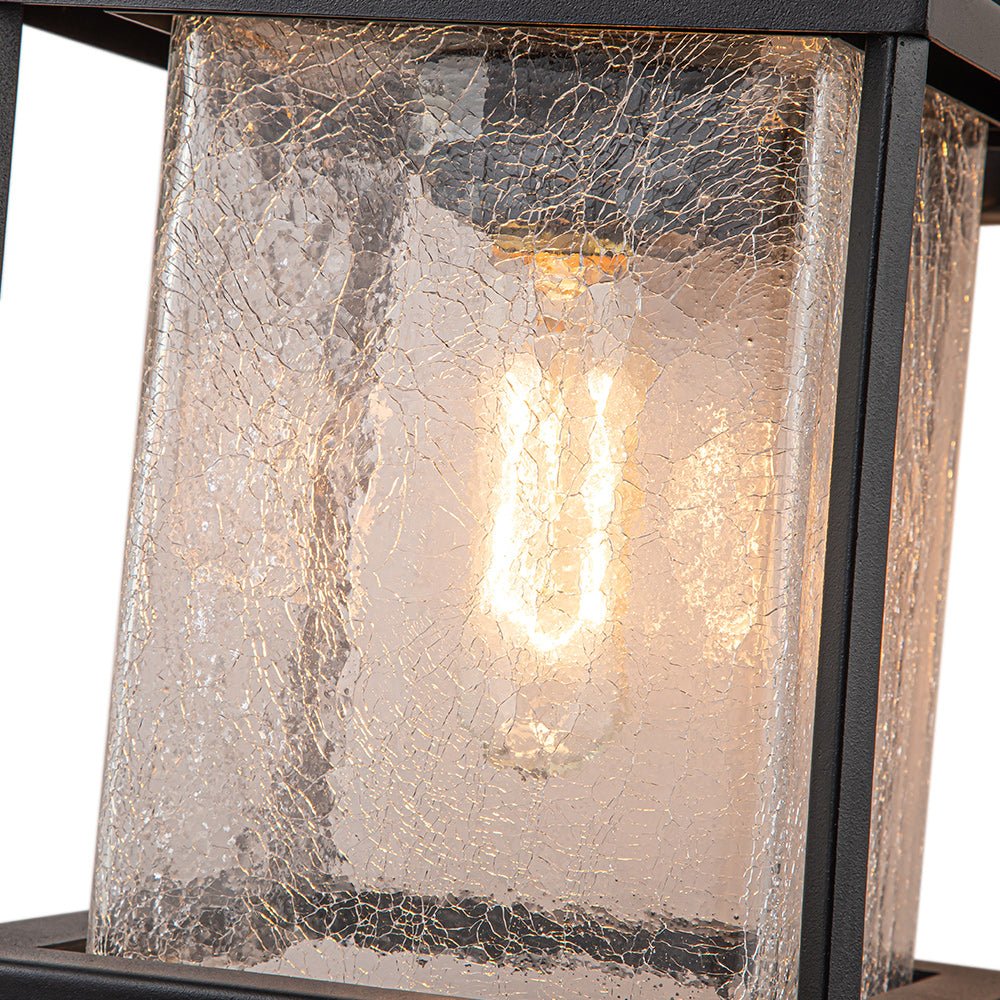 Cirrus Outdoor Modern Glass Wall Lantern
