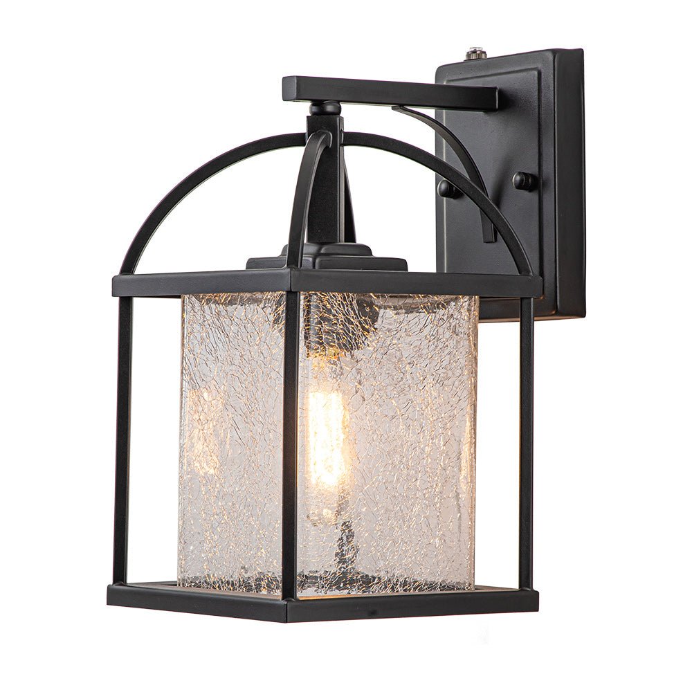 Cirrus Outdoor Modern Glass Wall Lantern