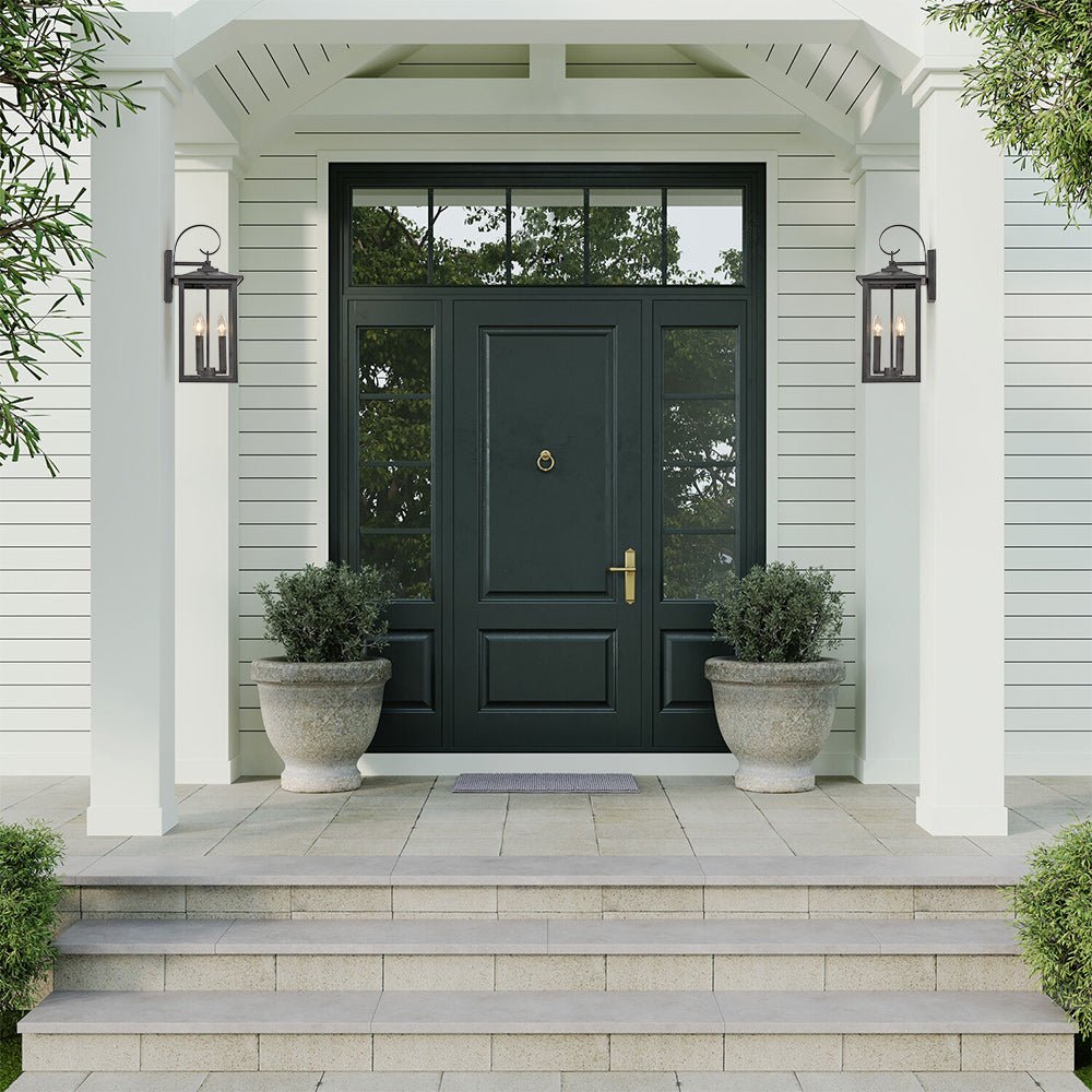 Dvalin Farmhouse Outdoor Metal Wall Light