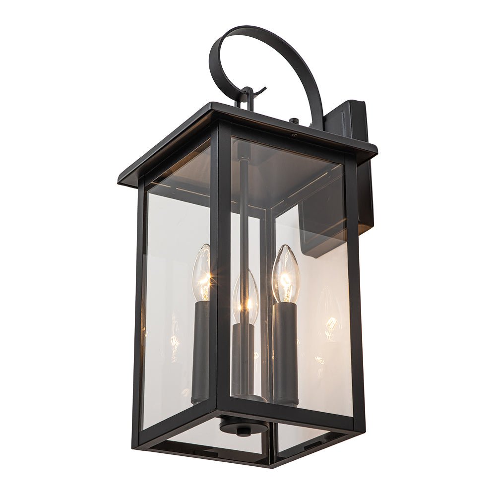 Dvalin Farmhouse Outdoor Metal Wall Light