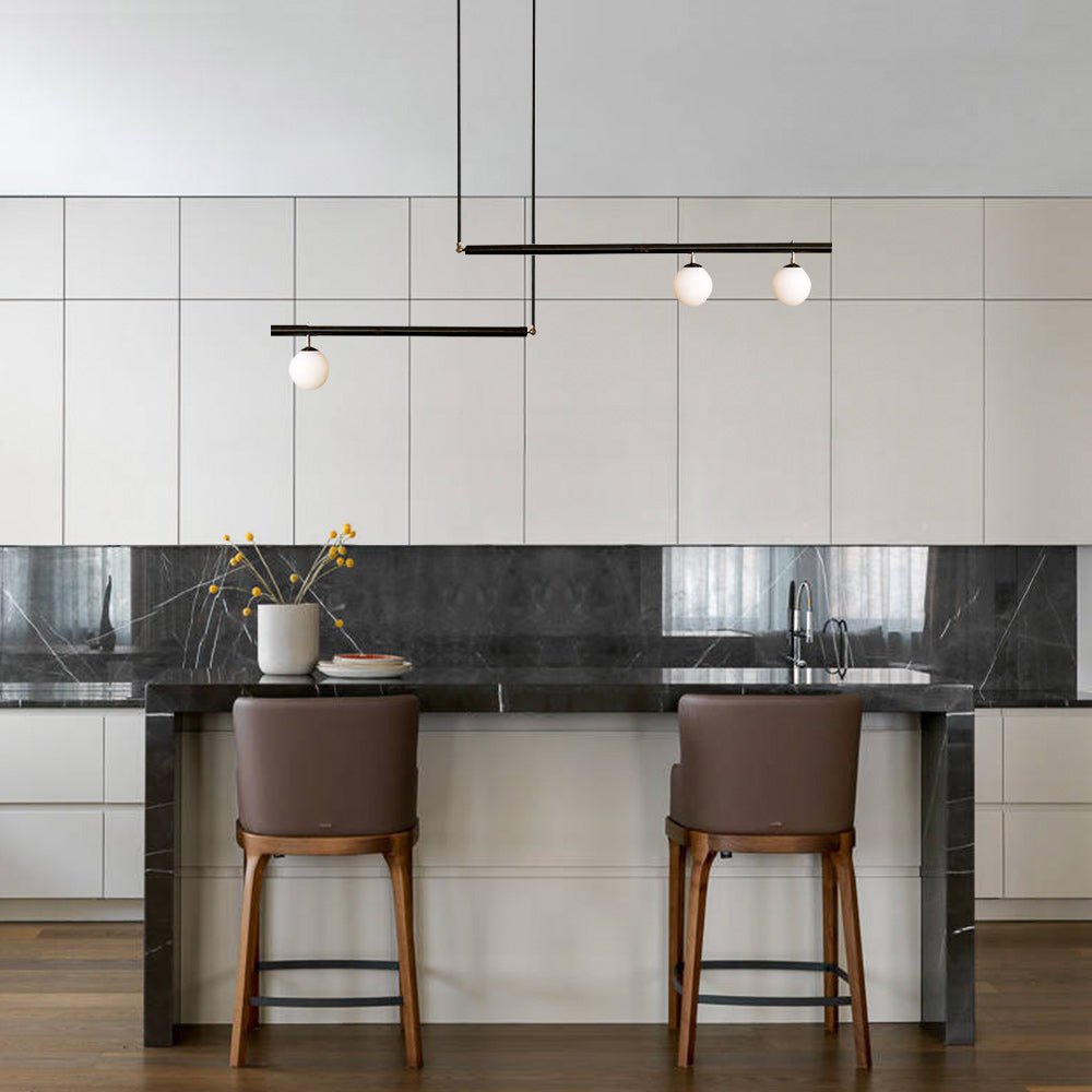 Sifjar Minimalist Linear Glass Chandelier