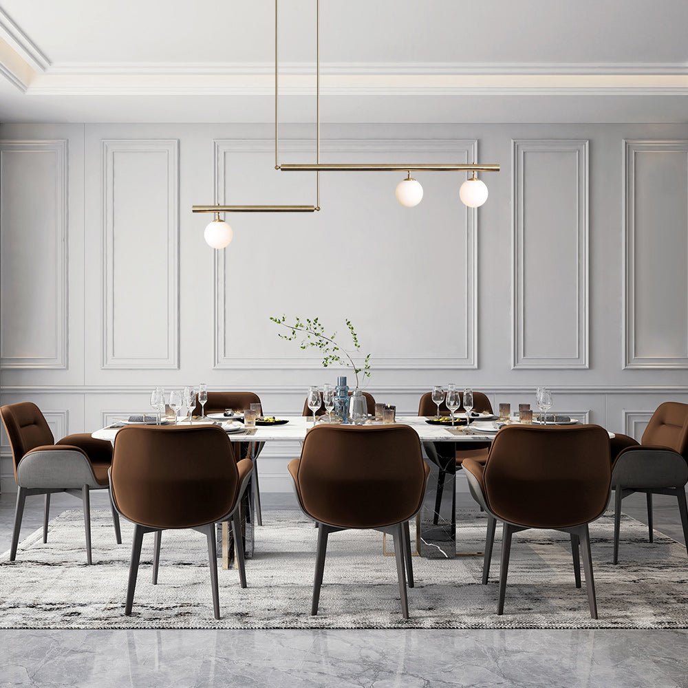 Sifjar Minimalist Linear Glass Chandelier