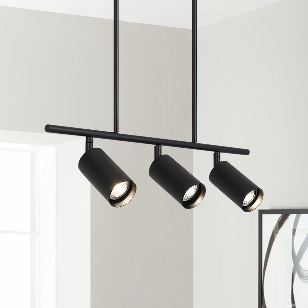 Polis Linear Metal Pendant Track Lighting